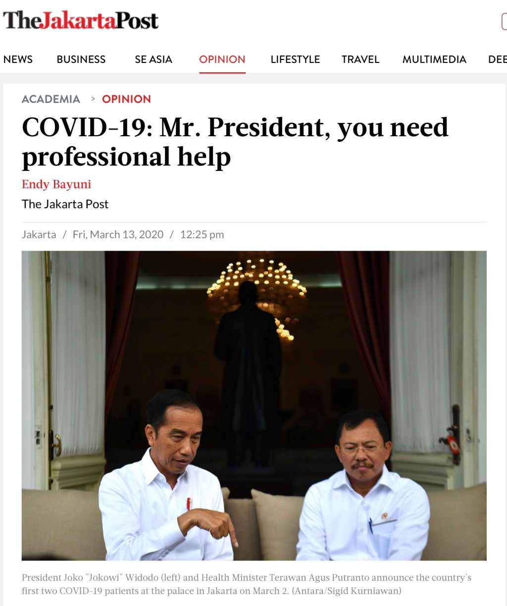 Mr President: Apart from professional help, you need honest&nbsp;feedback
